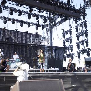 Santigold Rocks the Stage at Coachella 2012 Sunday