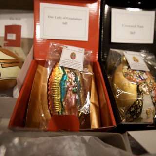 Religious Artifacts Display: Our Lady of Guadalupe Set