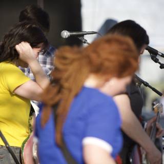 Redhead Singer Rocks Coachella Stage