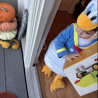 Little Duckling's Halloween Adventure