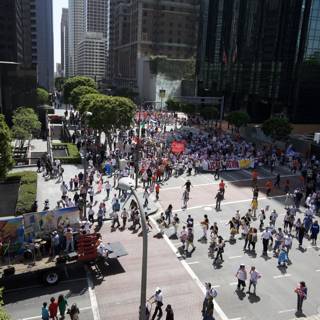 Mayday Rally in the Heart of Metropolis