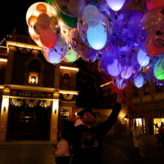 Magical Night with Balloons