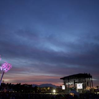Coachella Stage in Bloom