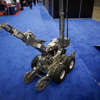 Robot on Display at Homeland Security Con
