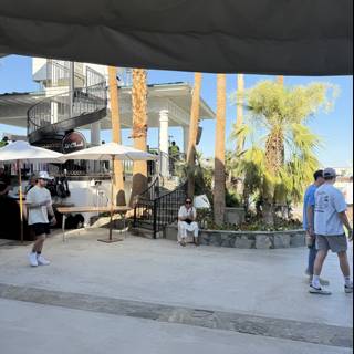 Afternoon Stroll in Indio