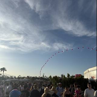 Festival Vibes at Dusk