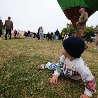 Baby's First Balloon Festival: A Ground-Level Wonder