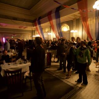 Election Night Celebrations at Restaurant