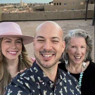 Rooftop Selfie with Dave, Lori, and Rhoda