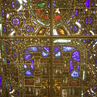 Heavenly Stained Glass Ceiling