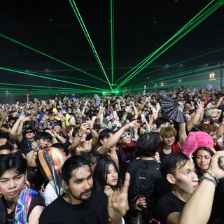 Green Laser Light Show Electrifies Wobbleland 2026 Crowd