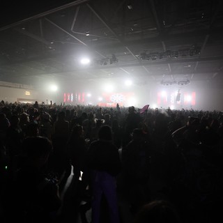 Massive Crowd Surges Toward Blazing Stage at Wobbleland