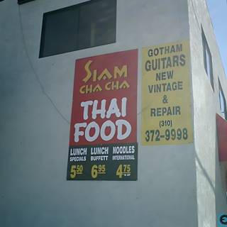 Advertising Sign on Building