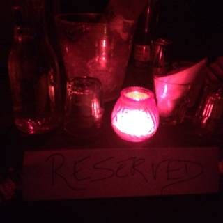 Reserved Table at the Pub