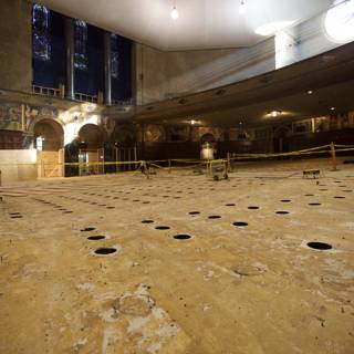 Mysterious Holes in the Cathedral Hall