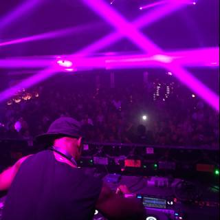 DJ Lighting Up LA Nightlife
