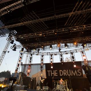 Drums on Stage at San Francisco Music Festival