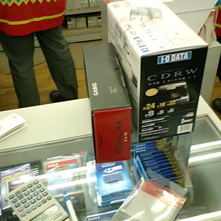 Electronics Display in Store