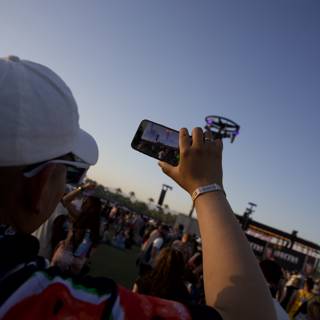 Capturing Moments: Sunset Vibes at Coachella 2024
