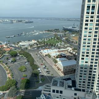Aerial View of San Diego’s Urban Waterfront