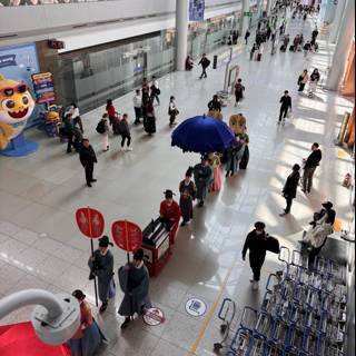 Hurried Hustle at Incheon International Airport