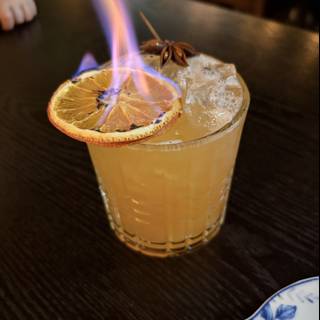 Flaming Citrus Delight