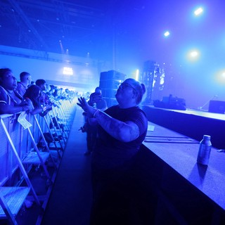 Fan Reaches Toward Stage at Wobbleland 2026