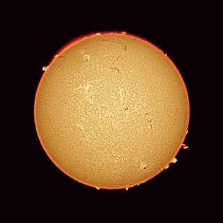 Solar Chromosphere in Hydrogen-Alpha Light