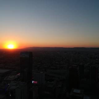 Los Angeles Sunset Skyline