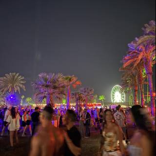 Electric Nights Under the Palms