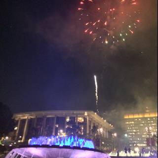 Fireworks Spectacular over Civic Center Fountain