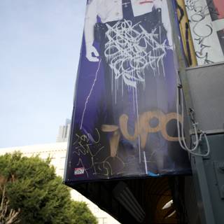 Graffiti Art Banner in the City