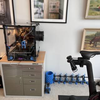 Cutting-Edge 3D Printer in a San Francisco Studio