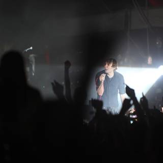 Thomas Mars rocks the stage with energy