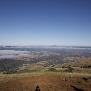 Above the Clouds on Mount Diablo's Golden Slopes
