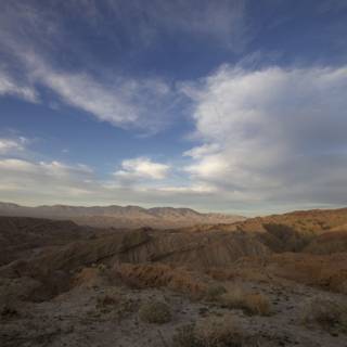 Majestic Mountains in Anza Borrego