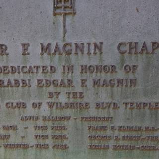 Edgar E Magnin Chapel in Rhodesia