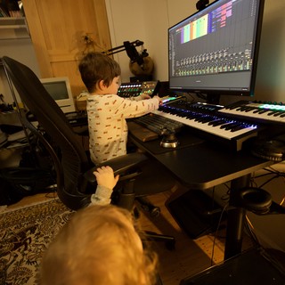 Young Musicians Learning Digital Audio Production at Home