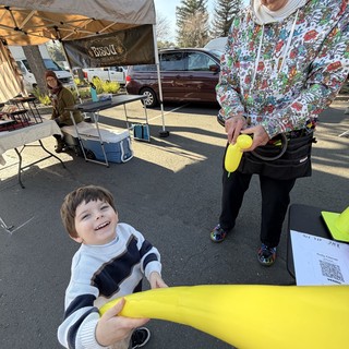 farmers market parking lot