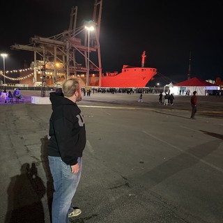 Night at the Industrial Port Event