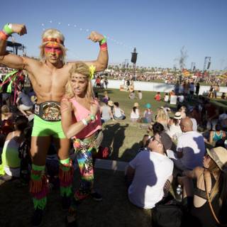 Colorful Costumes at Coachella Festival