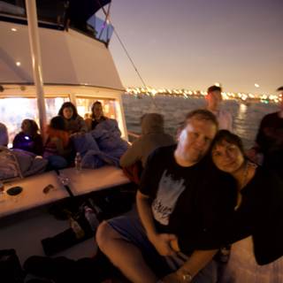 Nighttime Boat Ride with Friends