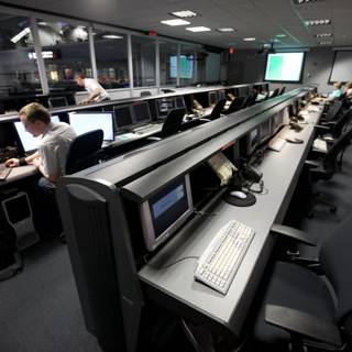 Mission Control Room at JPL
