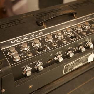Vintage Amplifier Display