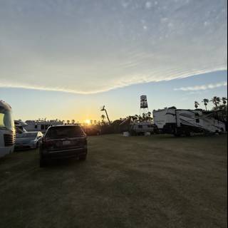 Sunset at the Polo Grounds