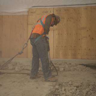 Working Safely on Concrete Floor