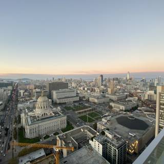 San Francisco's Majestic Skyline at Sundown