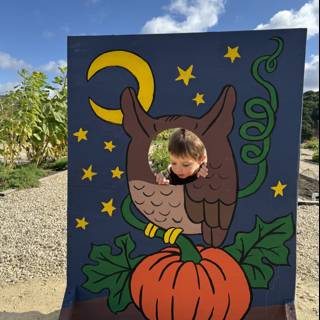 Peek-a-Boo in the Pumpkin Patch