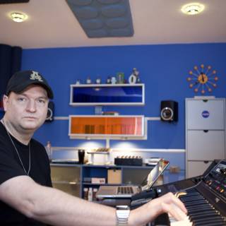 DJ Dan Q in the Recording Studio