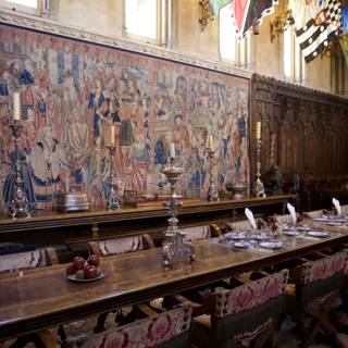 Majestic Elegance in the Dining Hall